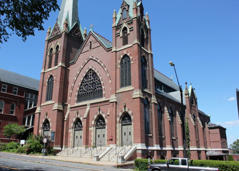 St. Mary's Church, Northampton, Mass - Lost New England