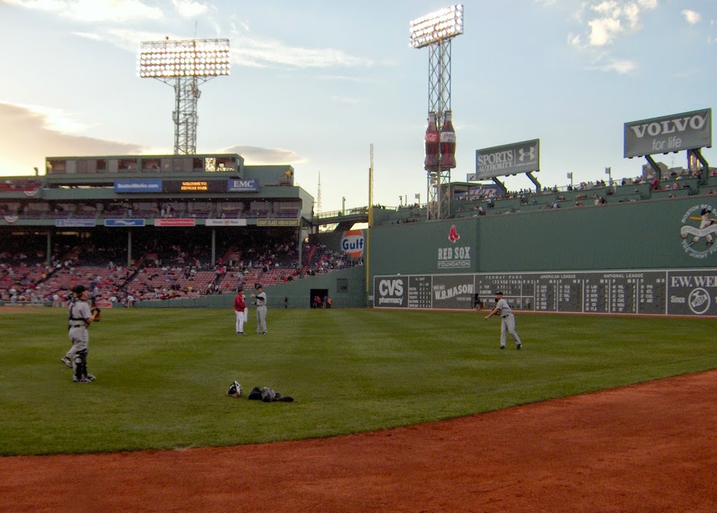 Field Box 3 at Fenway Park 