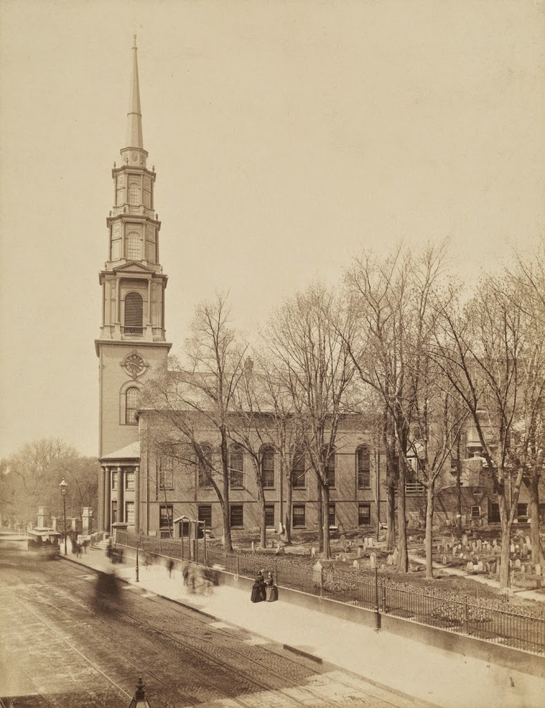 King's Chapel Burying Ground, Boston - Lost New England