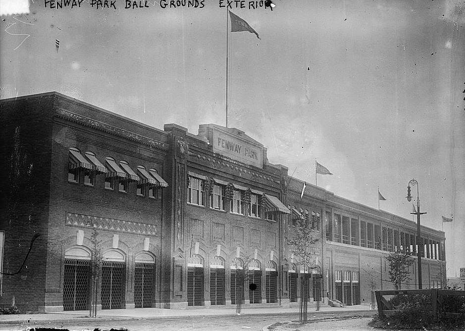 Fenway Park Boston 1963 w/ John Hancock Tower