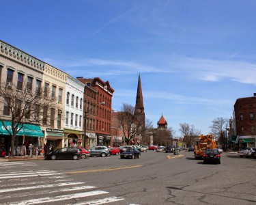 Main Street, Northampton, Mass - Lost New England