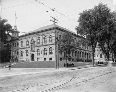 Old Northampton High School, Northampton Mass - Lost New England