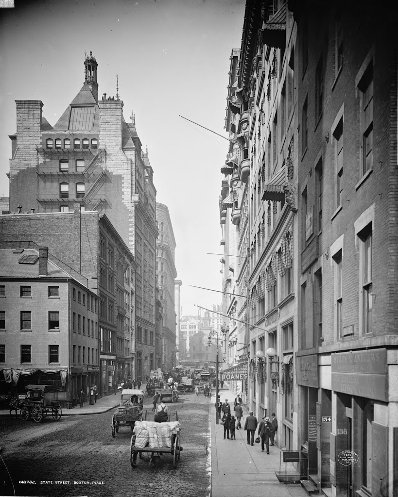 State Street, Boston - Lost New England