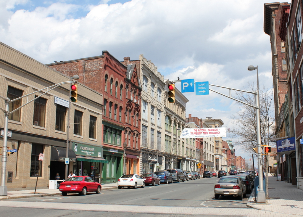 High Street, Holyoke Mass (2) - Lost New England