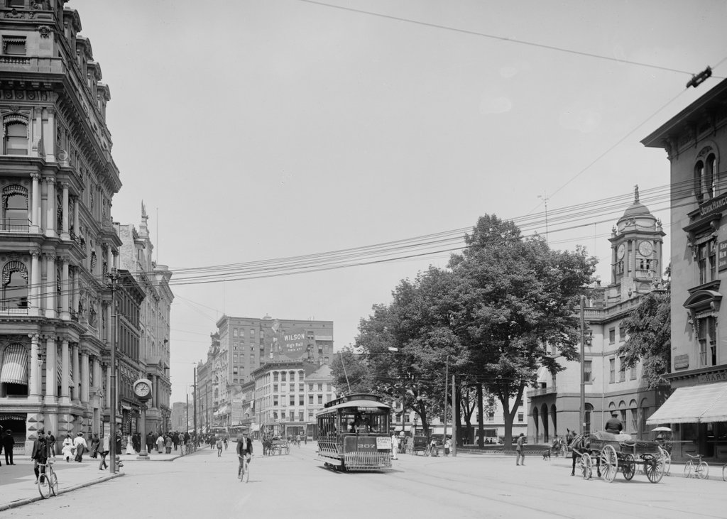 Main Street, Hartford Connecticut - Lost New England