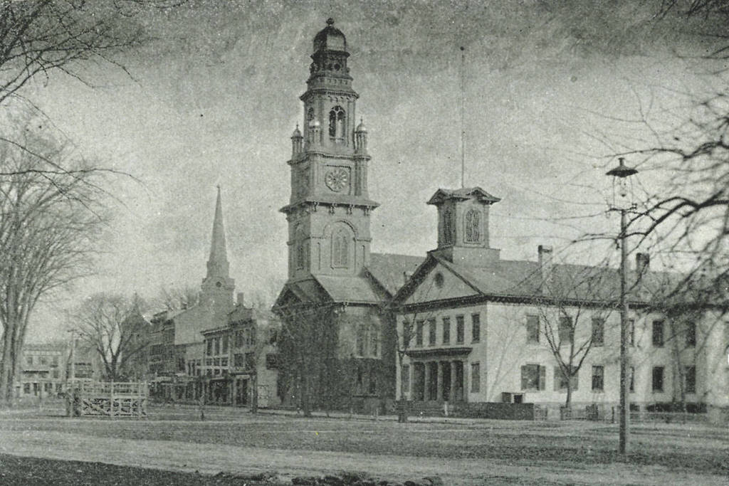 First Congregational Church, Westfield Mass - Lost New England