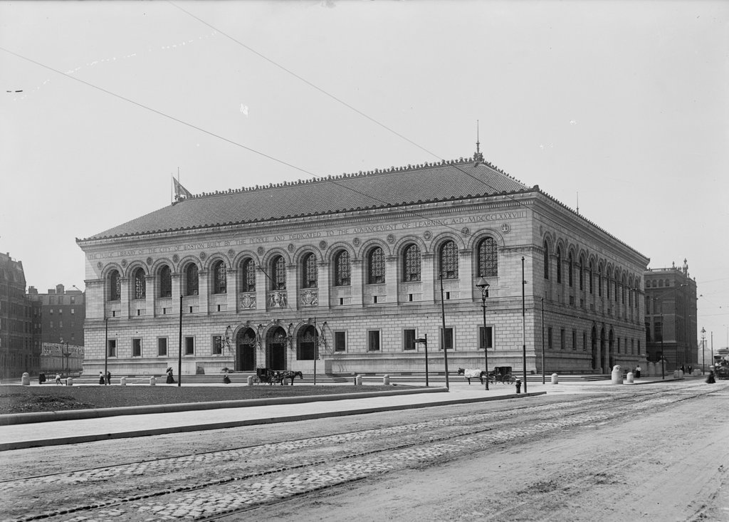 Central Library in Copley Square