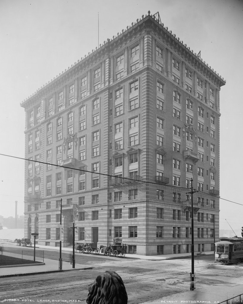 Lenox Hotel Boston Aerial