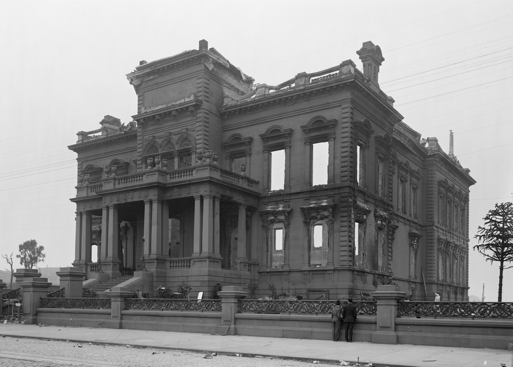 Lost New England Goes West: James C. Flood Mansion, San Francisco - Lost  New England