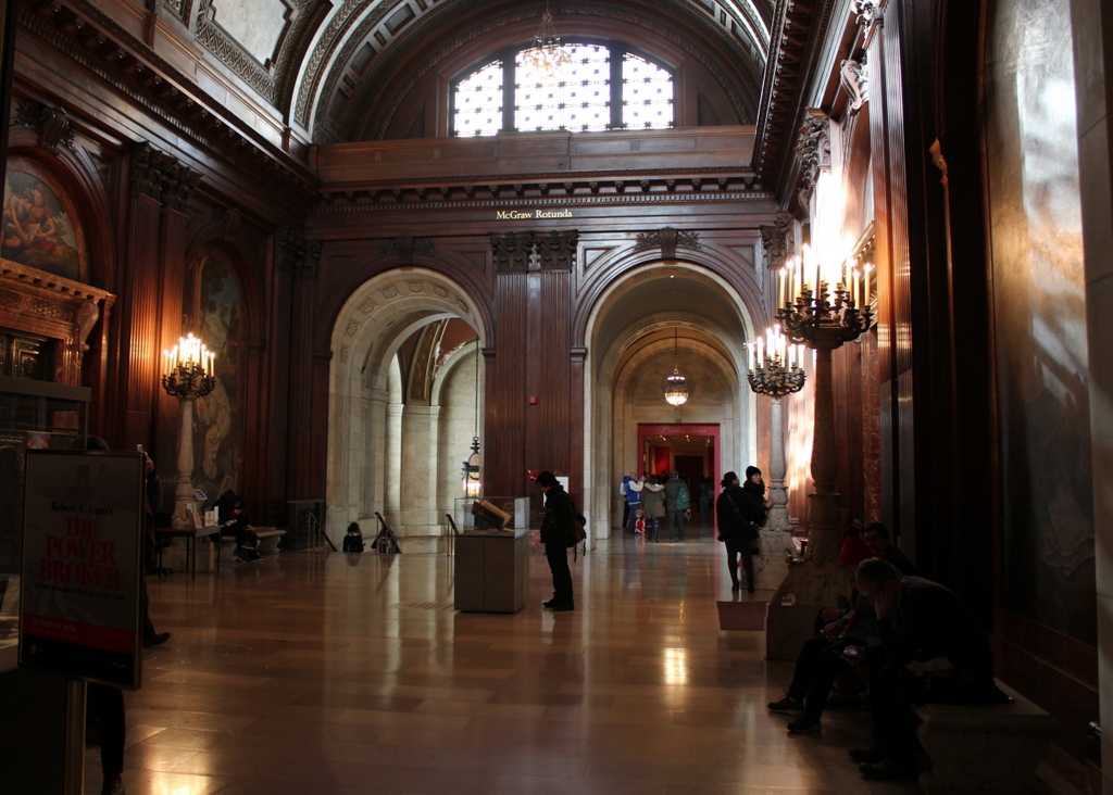 Mcgraw Rotunda New York Public Library New York City Lost New England