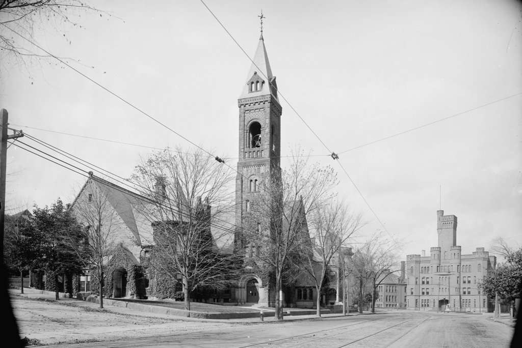 Central Congregational Church Worcester Mass Lost New England