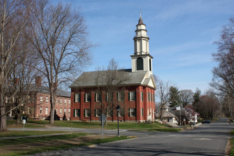 First Church, Deerfield, Mass - Lost New England