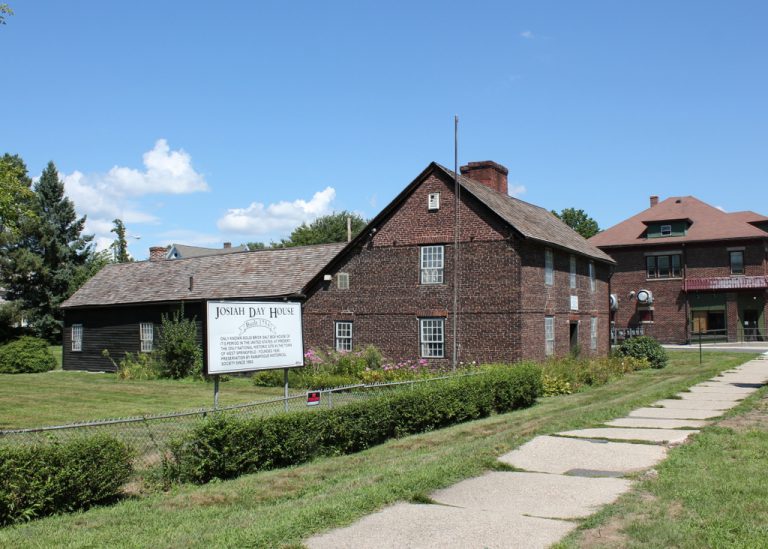 Josiah Day House, West Springfield, Mass (2) Lost New England