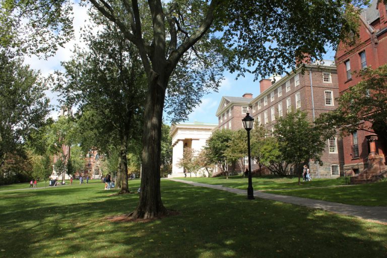 Front Green, Brown University, Providence, RI - Lost New England