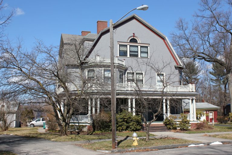Mary McKnight House, Springfield, Mass Lost New England