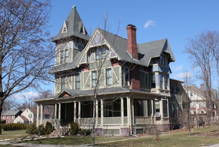 William C. Newell House, Springfield, Mass - Lost New England