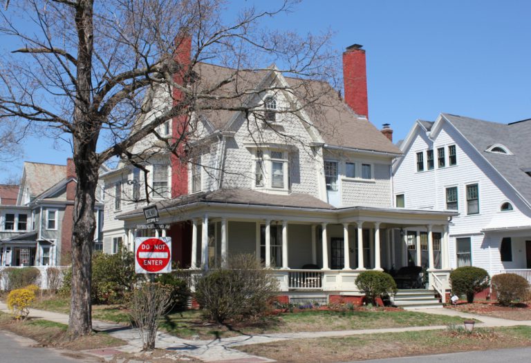 Albert W. Fulton House, Springfield, Mass - Lost New England