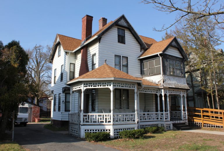 Charles W. Hutchins House, Springfield, Mass - Lost New England