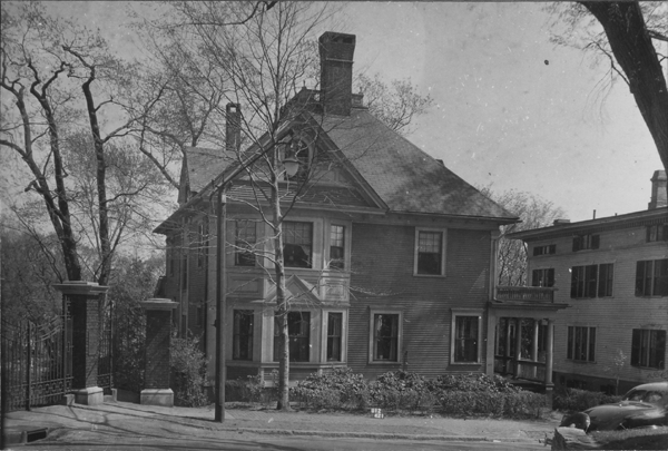 Mary A. Chapman House, Springfield, Mass - Lost New England