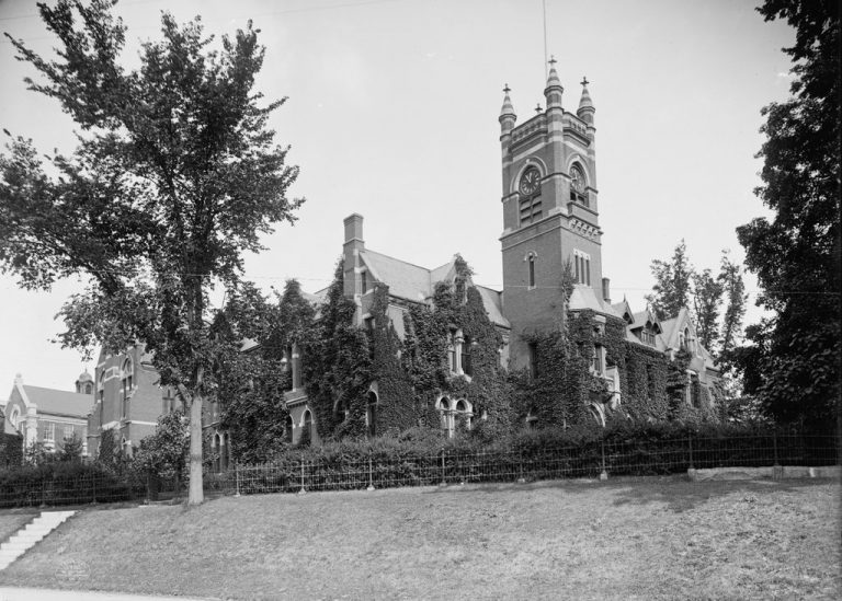 College Hall at Smith College, Northampton, Mass - Lost New England