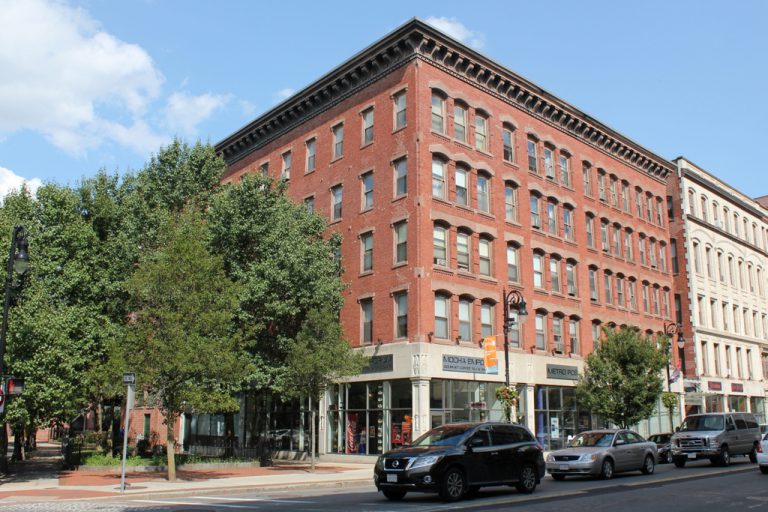 Kennedy Block, Springfield, Mass - Lost New England