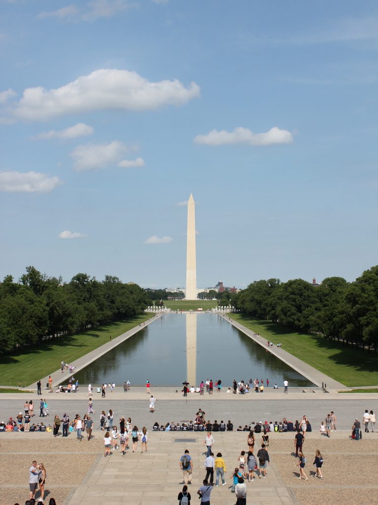 Washington Monument and Reflecting Pool, Washington, DC - Lost New England