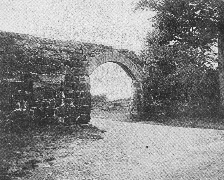 Old Newgate Prison Gates, East Granby, Connecticut Lost New England