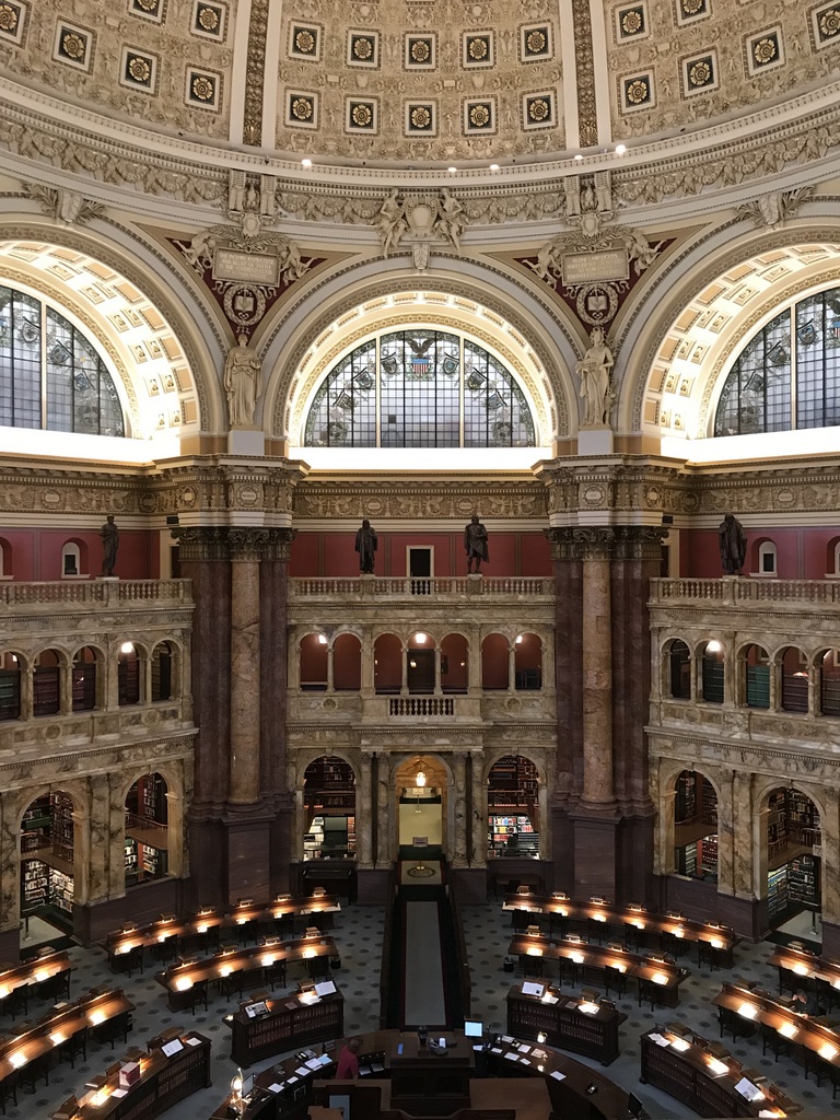 library of congress reading room