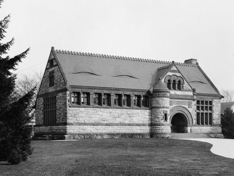 Thomas Crane Public Library, Quincy, Mass Lost New England