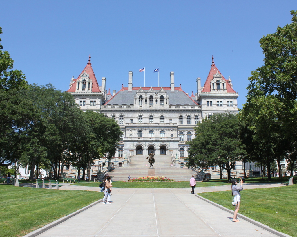 New York State Capitol, Albany, New York - Lost New England