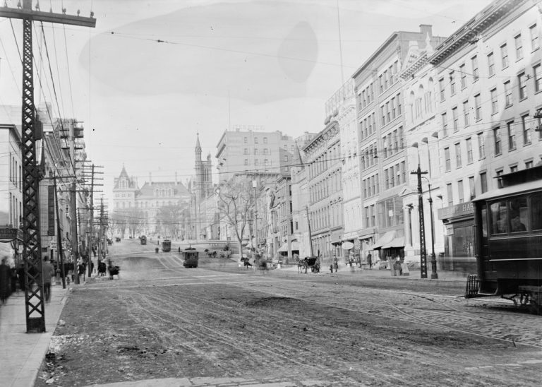 State Street from Broadway, Albany, New York Lost New England
